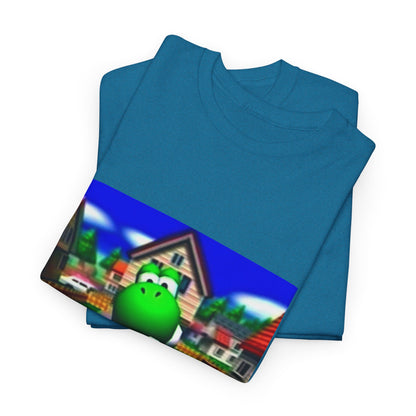 Yoshi Giving The Finger In Neighborhood Tee