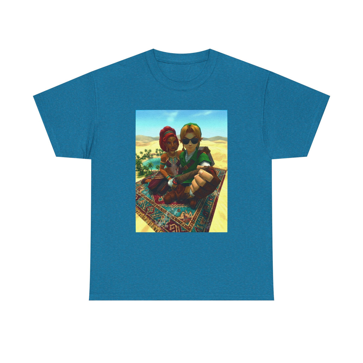 Link And Nabooru Chillin' Desert Oasis Tee