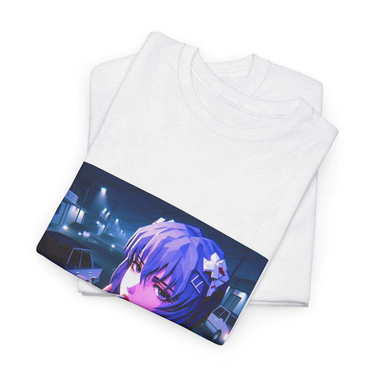 Rei Ayanami Riding GTA Streets Tee