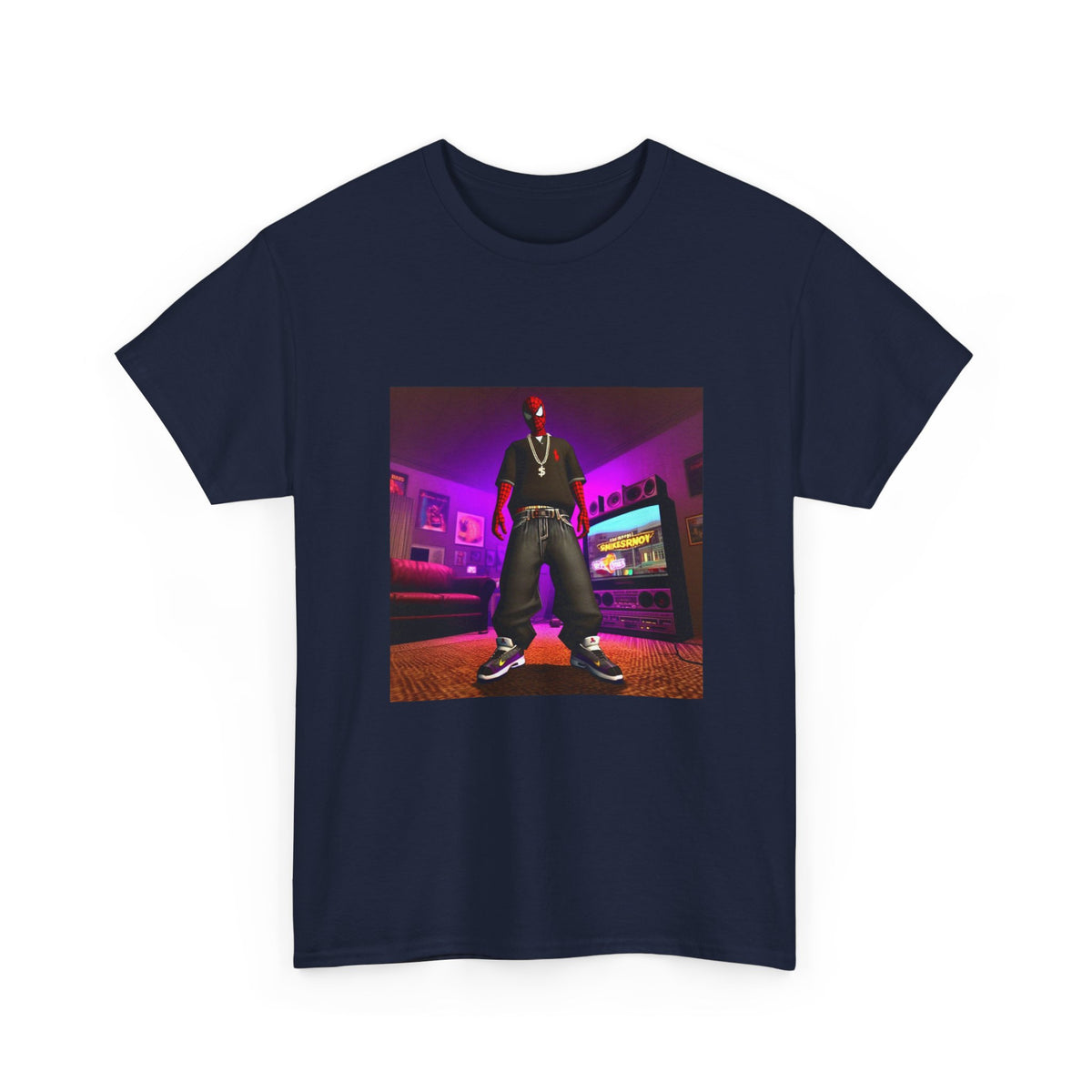 Gangsta Spider-Man Dropping Heat