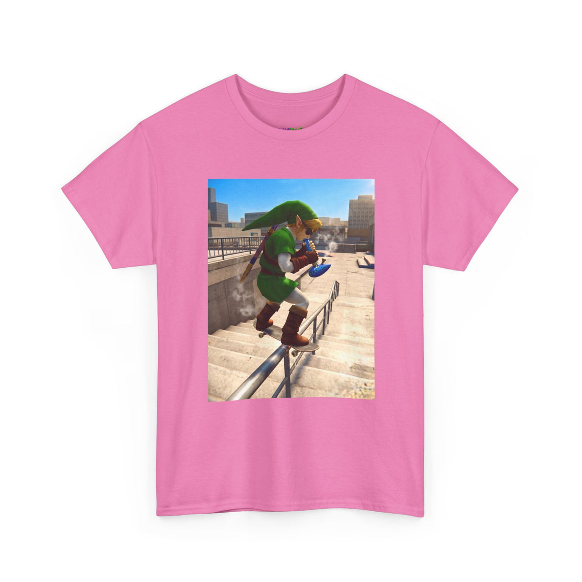 Mystic Green Vibe Graphic Tee