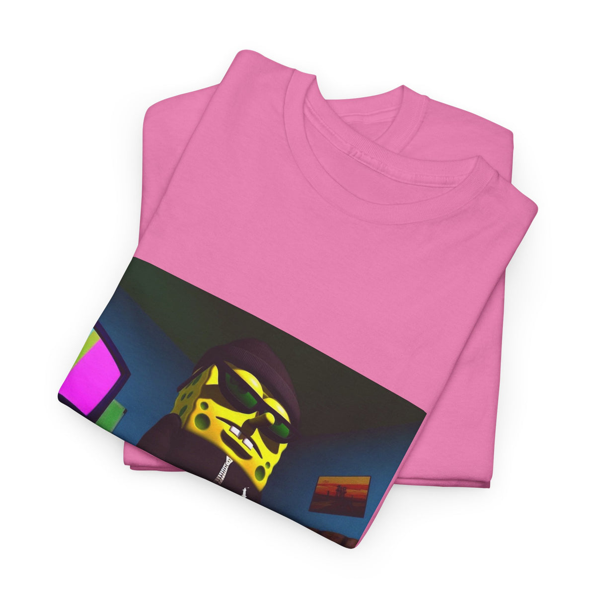 Blinged-Out Sponge Dude Chilling Tee
