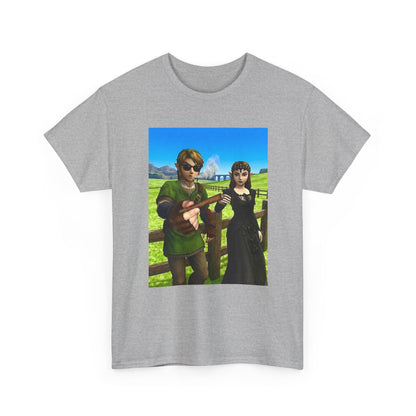 Link And Zelda Passing A Blunt Tee