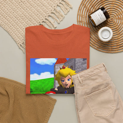 Princess Peach Flipping The Bird Tee