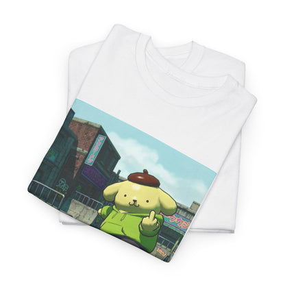 Pompompurin Skating And Flipping The Bird