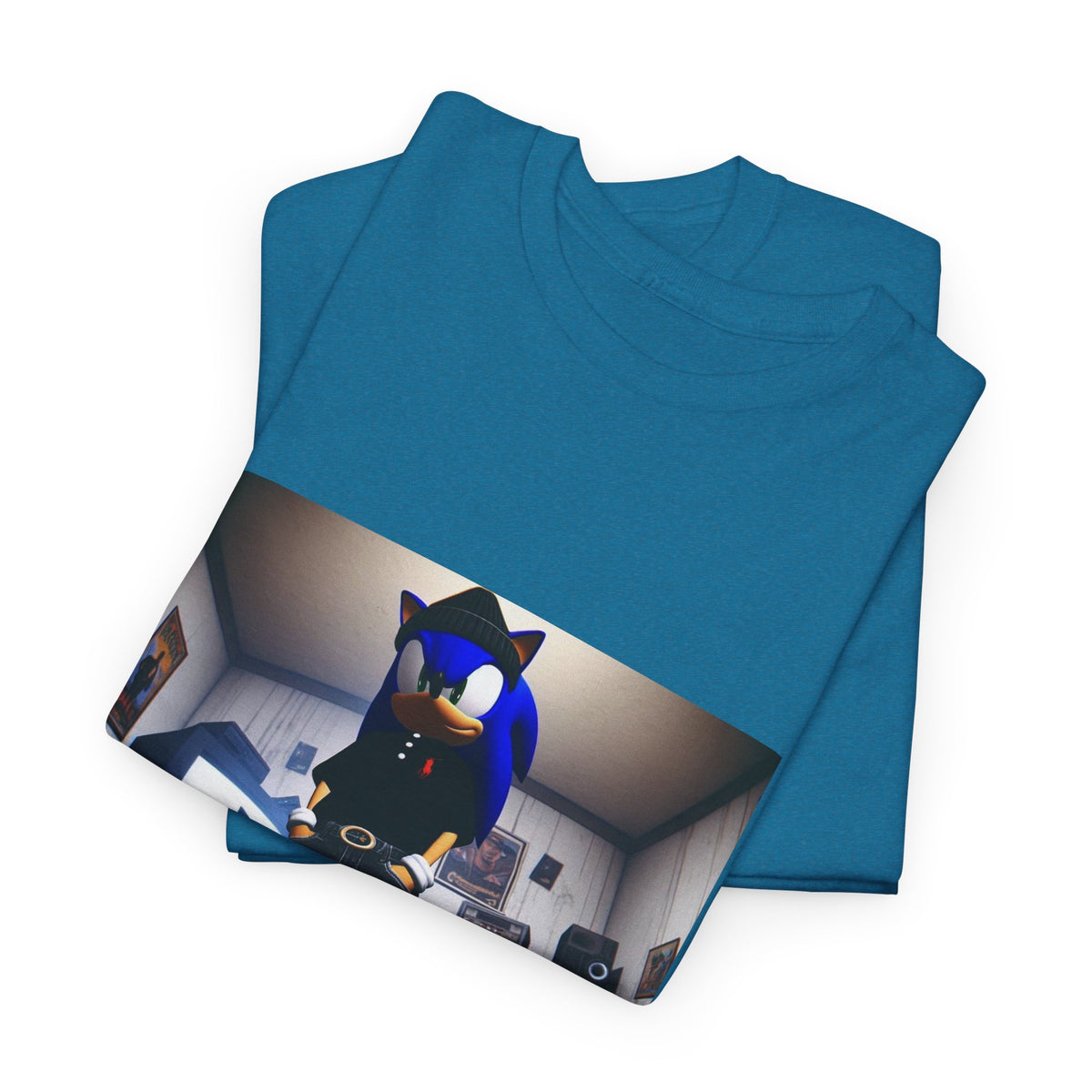 Sonic Drip With PlayStation Room Tee