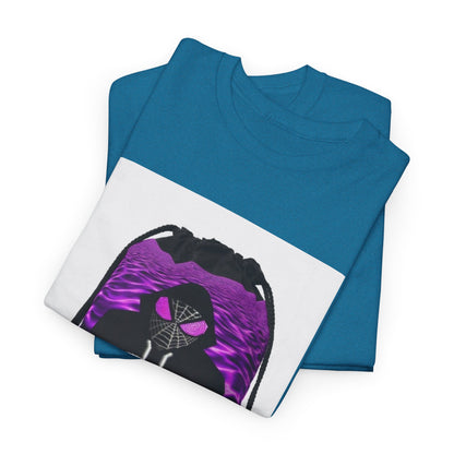 Spider-Hoodie Character Sipping Purple Drank Tee