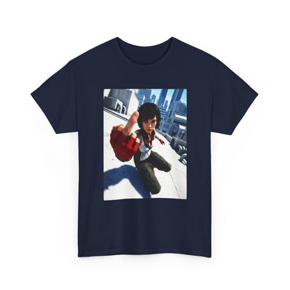 Faith Connors Flipping The Bird Rooftop Tee