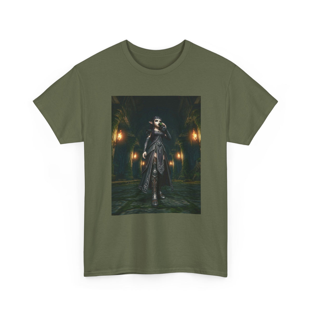 Dark Elf Warrior Energy Boost Tee