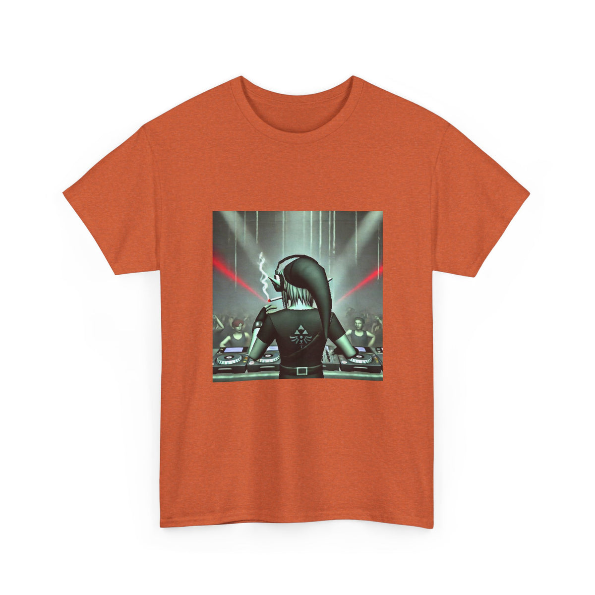 DJ Dark Link Spinning Turntables Tee