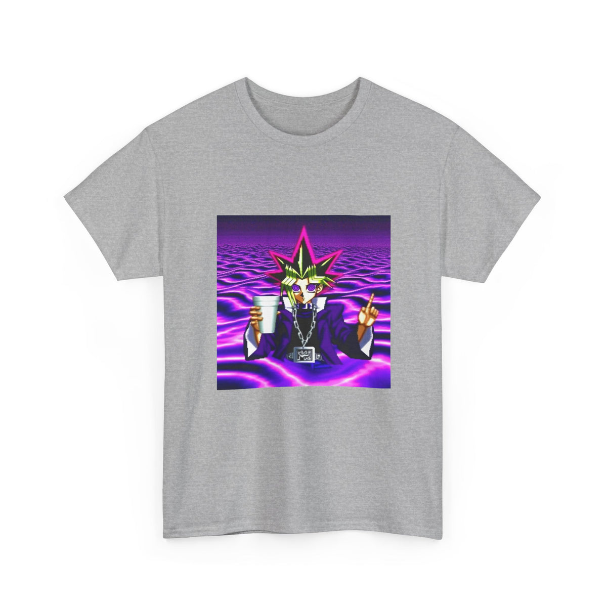 Yami Yugi Sipping Lean In Cyber Purple