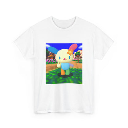 Cute Bunny Giving The Finger Tee