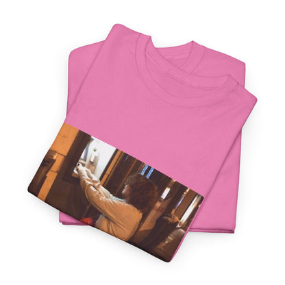 Gravity Defying Green Graphic Tee
