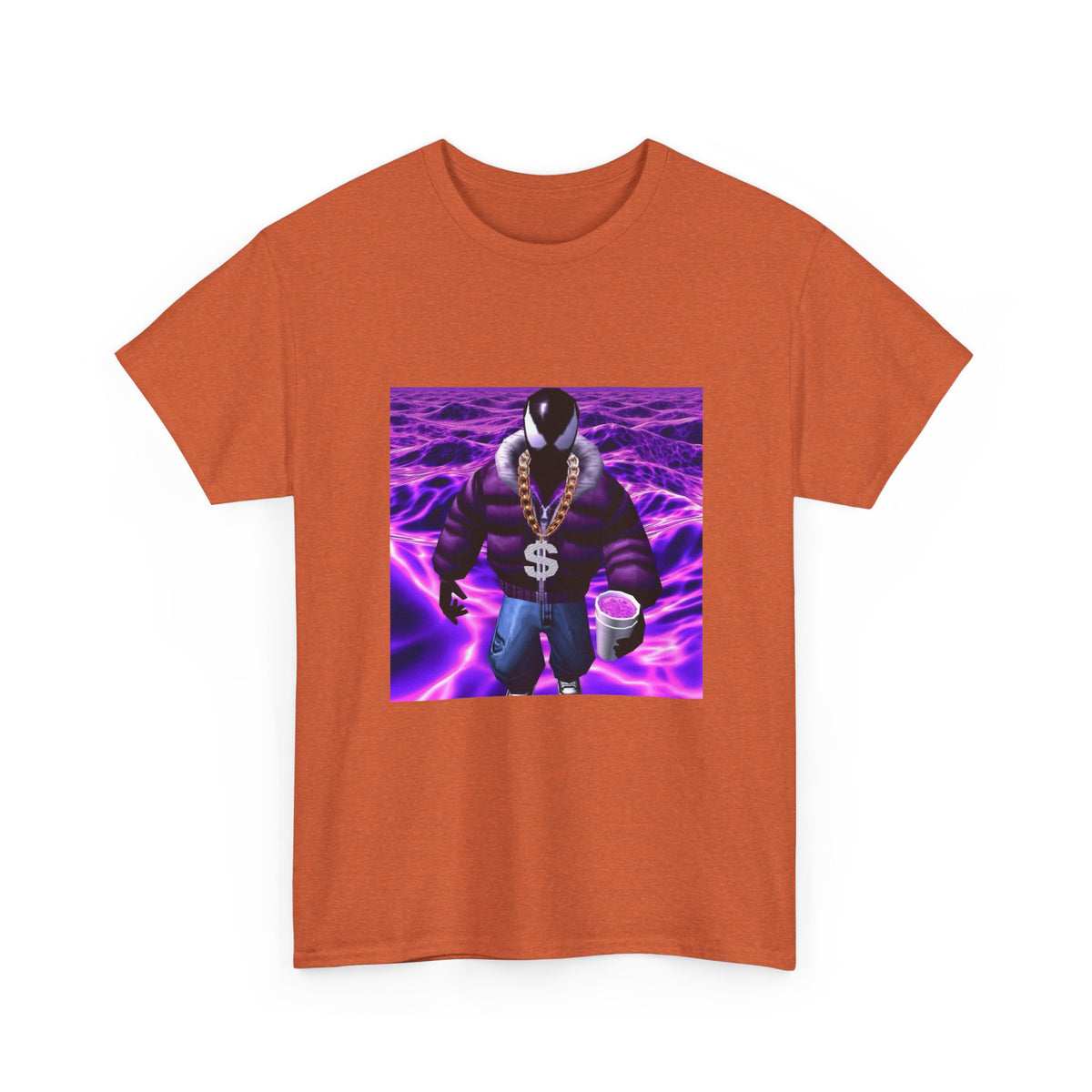 Venom-Like Figure Drippin' In Purple