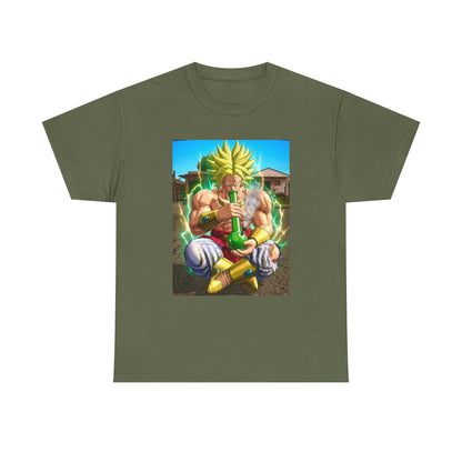 Super Saiyan Broly Taking A Bong Rip Tee