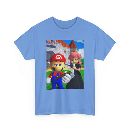 Mario And Peach Chilling At The Castle