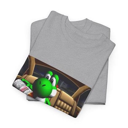 Yoshi Pouring Lean In Car Tee