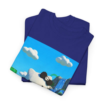 Edgy Kitty Flipping The Bird Tee