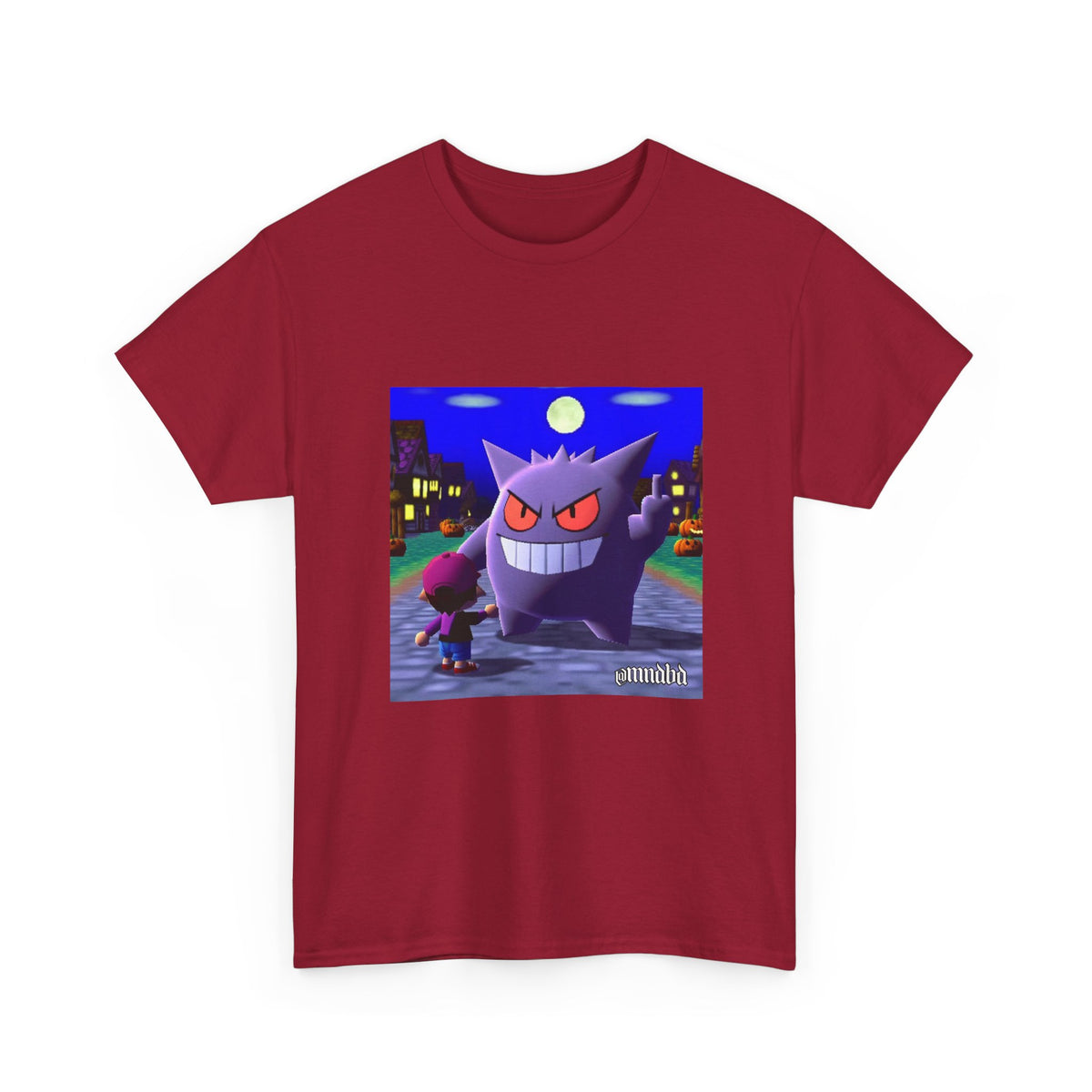 Gengar Flips Off Ness Halloween Night