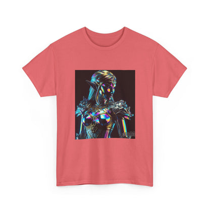 Holographic Elf Princess Chrome Armor Tee
