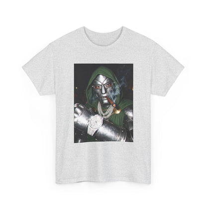 Masked Villain Smoking Cigar Checking Watch