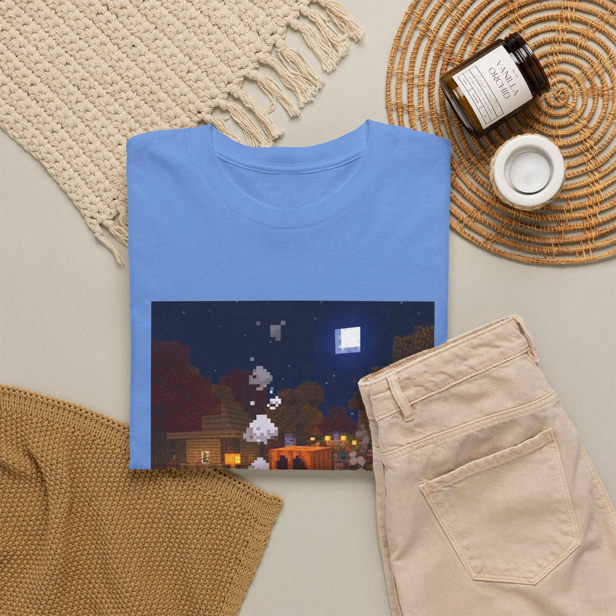 Pumpkin Snow Golem Hitting The Bong Tee