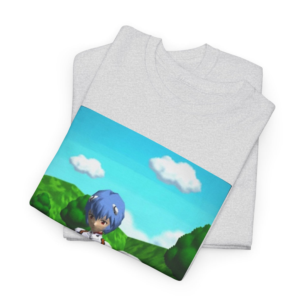 Rei Ayanami Gaming with Cinnamoroll Tee