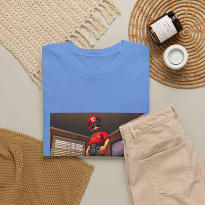 Gangster Mario Chillin' In The Crib Tee