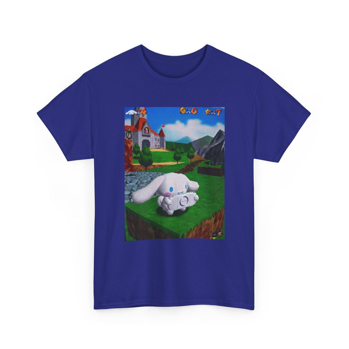 Cinnamoroll Gaming PSP In Castle Courtyard Tee