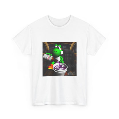 Yoshi Pouring Up Lean In A Car