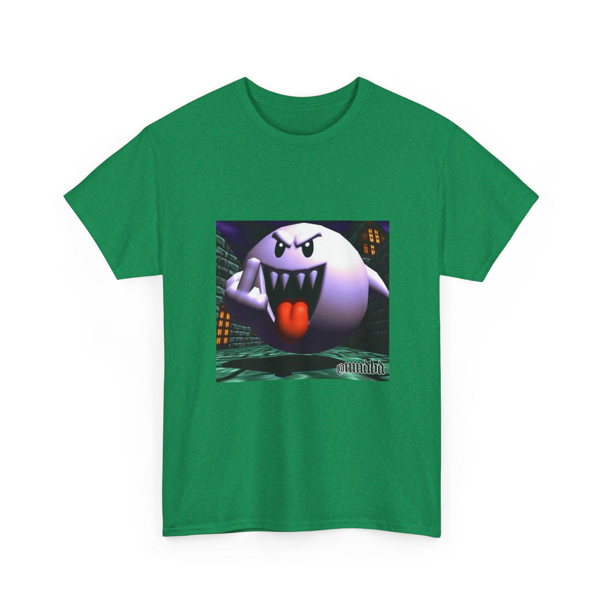 Aggressive Boo Flipping The Bird Tee