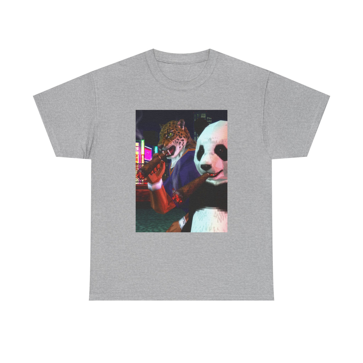 King And Panda Cigar Night Out Tee