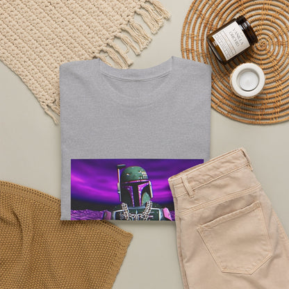Boba Fett Sipping Purple In A Hypnotic Realm