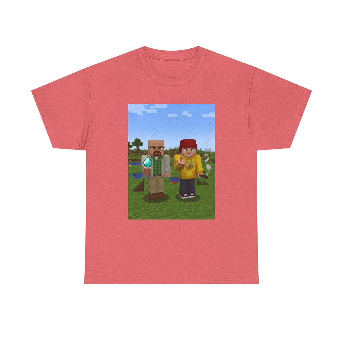 Walter White and Jesse Pinkman Minecraft Tee