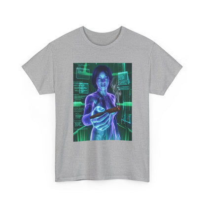 Hologram Goddess Offering You A Blunt