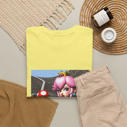 Gothic Princess Peach With Mushroom Tee