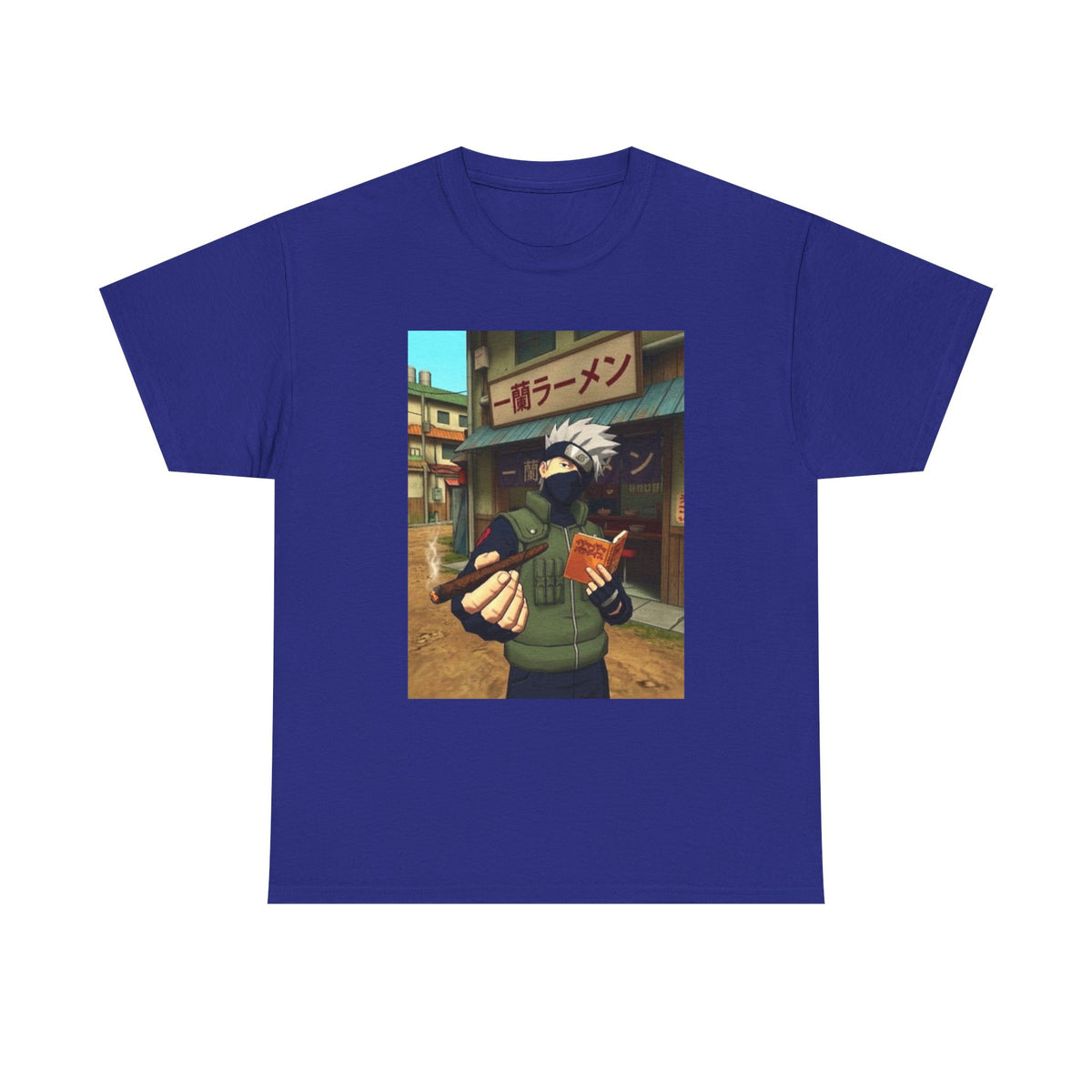 Kakashi Chillin' With A Blunt Tee (Design 5)