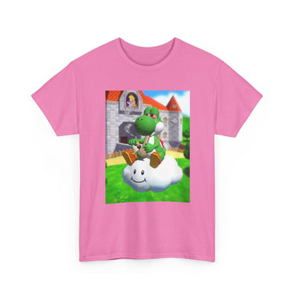 Yoshi Puffing On A Cloud Tee (Design 7)