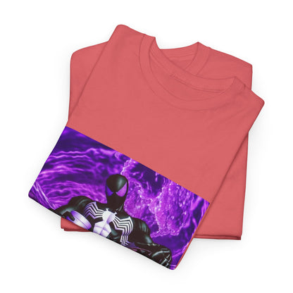 Symbiote Spider-Man Chilling with Lean Tee