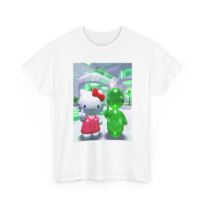 Hello Kitty and Alien Flipping The Bird