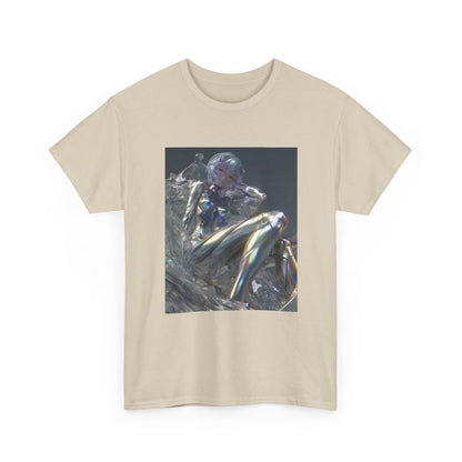 Liquid Chrome Flowing Tee