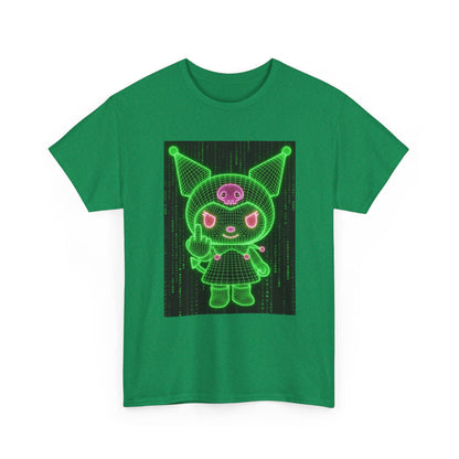 Kuromi Flipping The Bird Matrix Tee