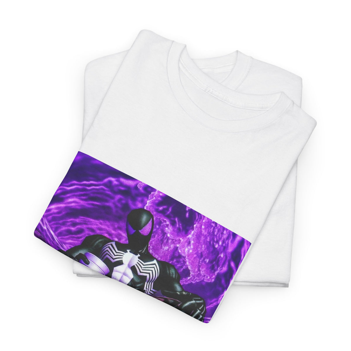 Symbiote Spider-Man Chilling with Lean Tee