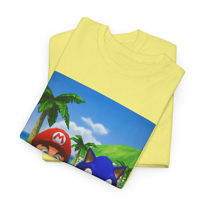 Mario And Sonic Flipping The Bird