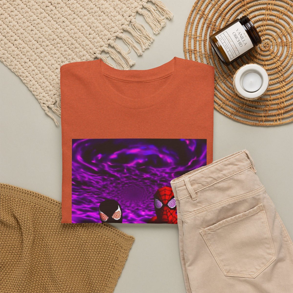 Spider-Man & Venom Tripping In The Void Tee