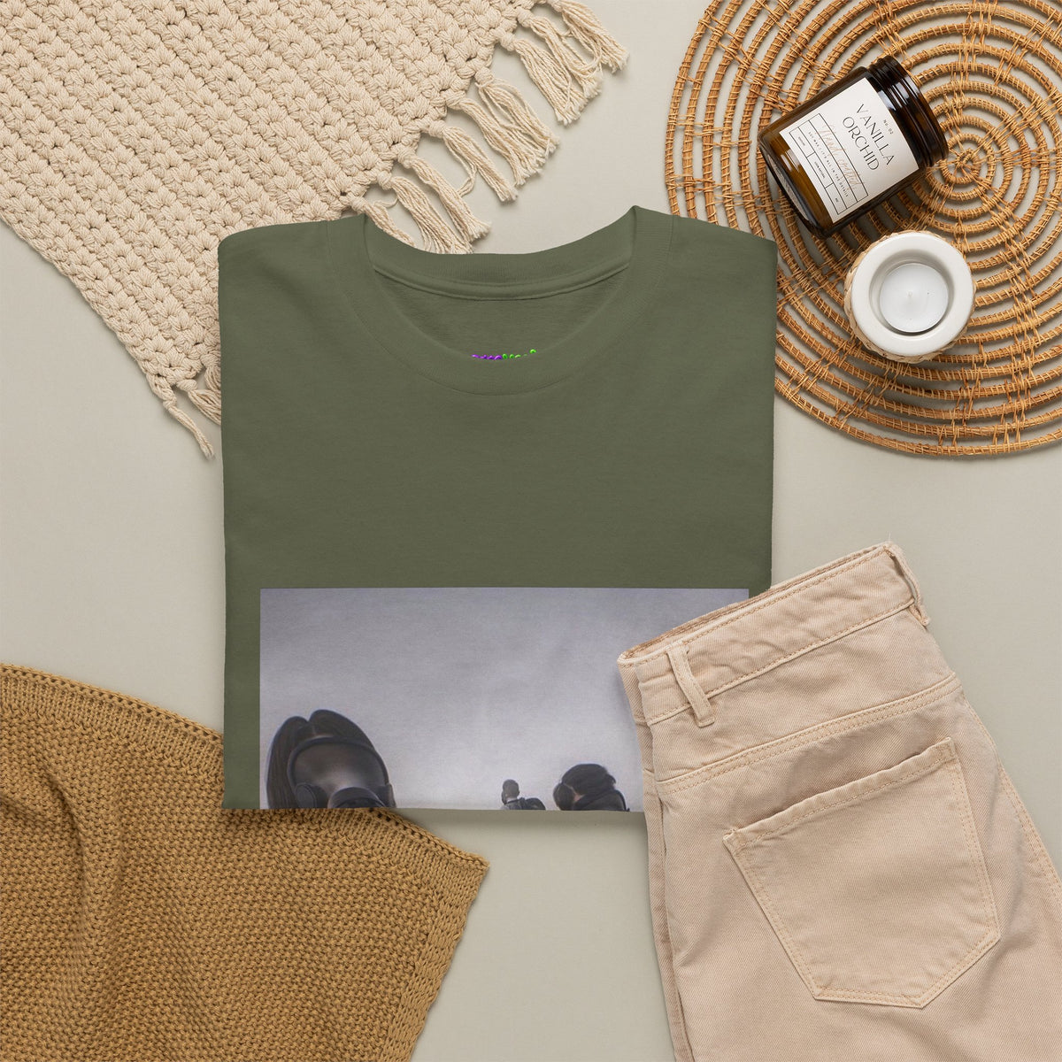 Untitled Canvas Graphic Tee