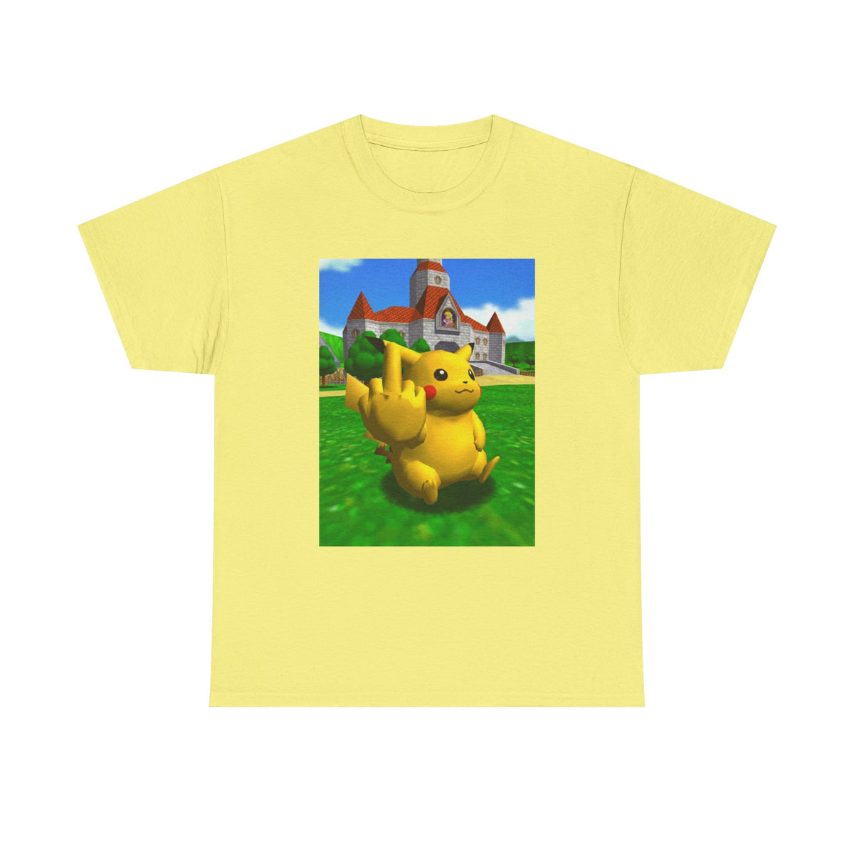 Pikachu Flipping The Bird Tee