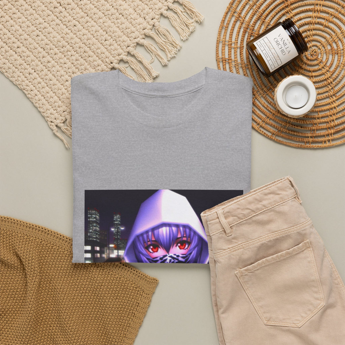 Rei Ayanami Cruising GTA San Andreas Tee (Design 14)