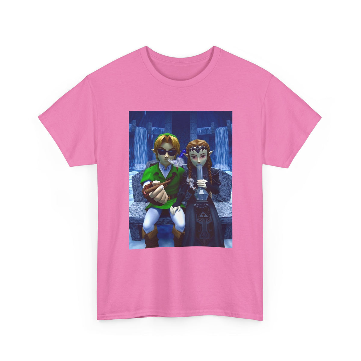 Hylian Heroes Chilling in the Ice Cavern