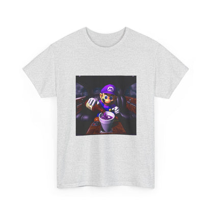 Waluigi Pouring Purple Drank In Limo Tee